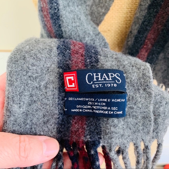 Chaps wool scarf - Picture 5 of 8